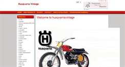 Desktop Screenshot of husqvarnavintage.com